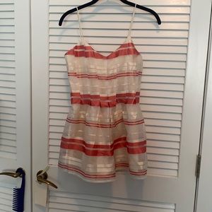 Champagne and Salmon romper